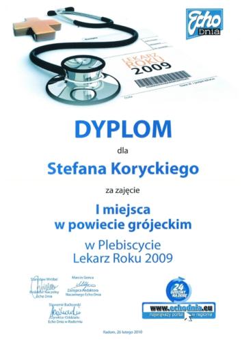Lekarz Roku 2009 - Gala